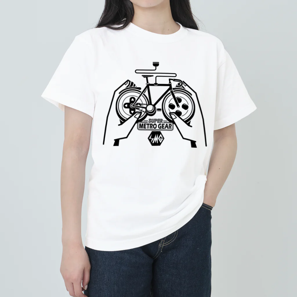 nidan-illustrationの"SUPER METRO GEAR" #2 ヘビーウェイトTシャツ