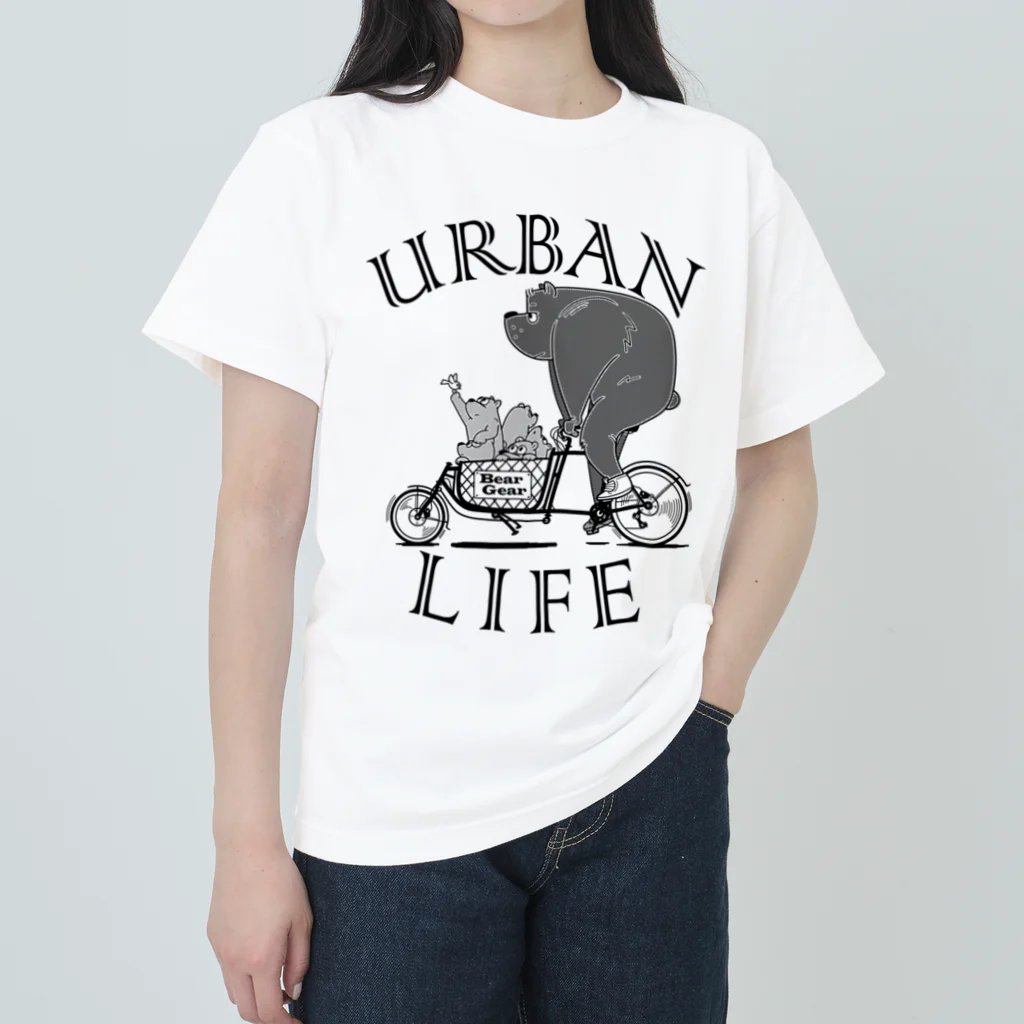 nidan-illustrationの"URBAN LIFE" #1 ヘビーウェイトTシャツ