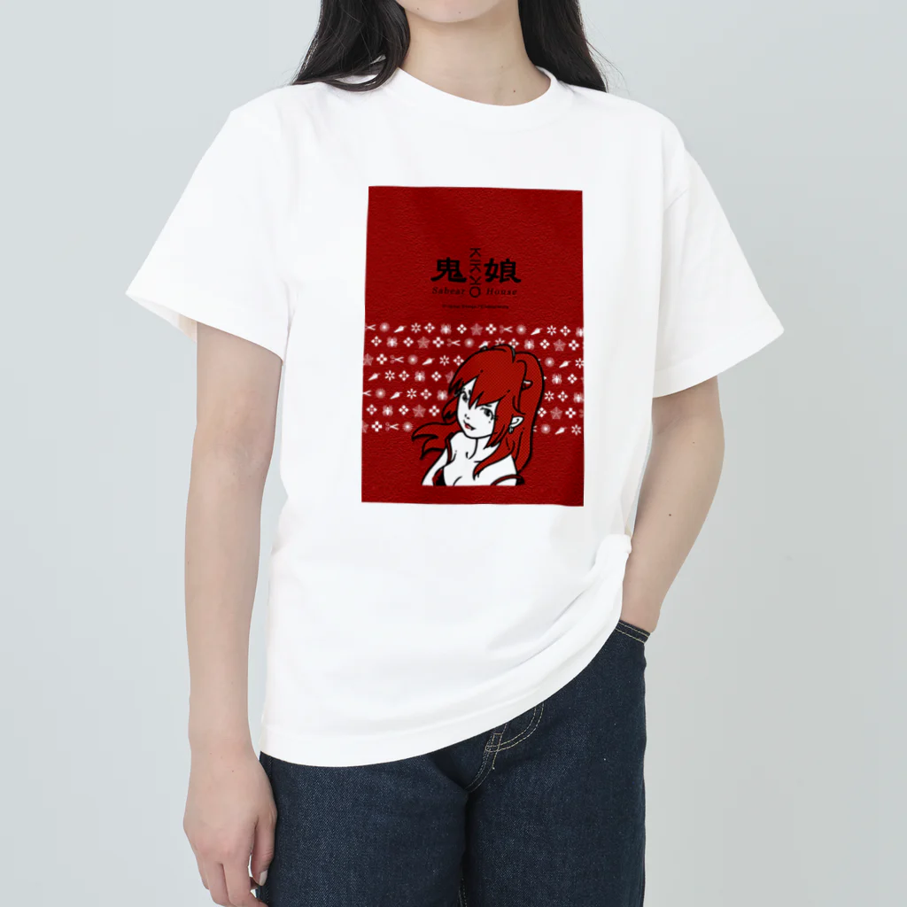 obosa_DENS/SABEAR_shop ＠SUZURIのKIKKO_ウエア ヘビーウェイトTシャツ