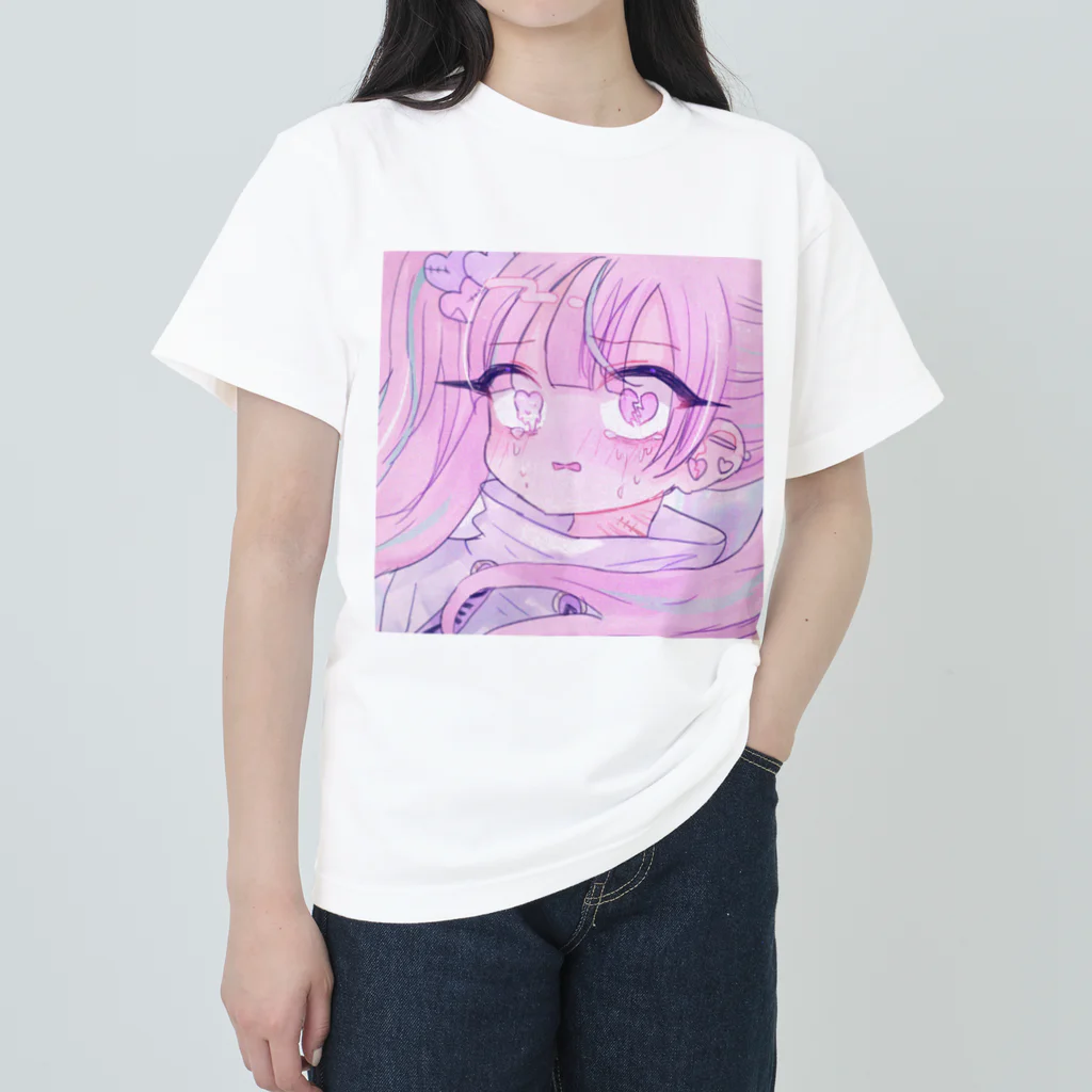 あくむ病院のあ～もうやだ、なんかやだ。 Heavyweight T-Shirt