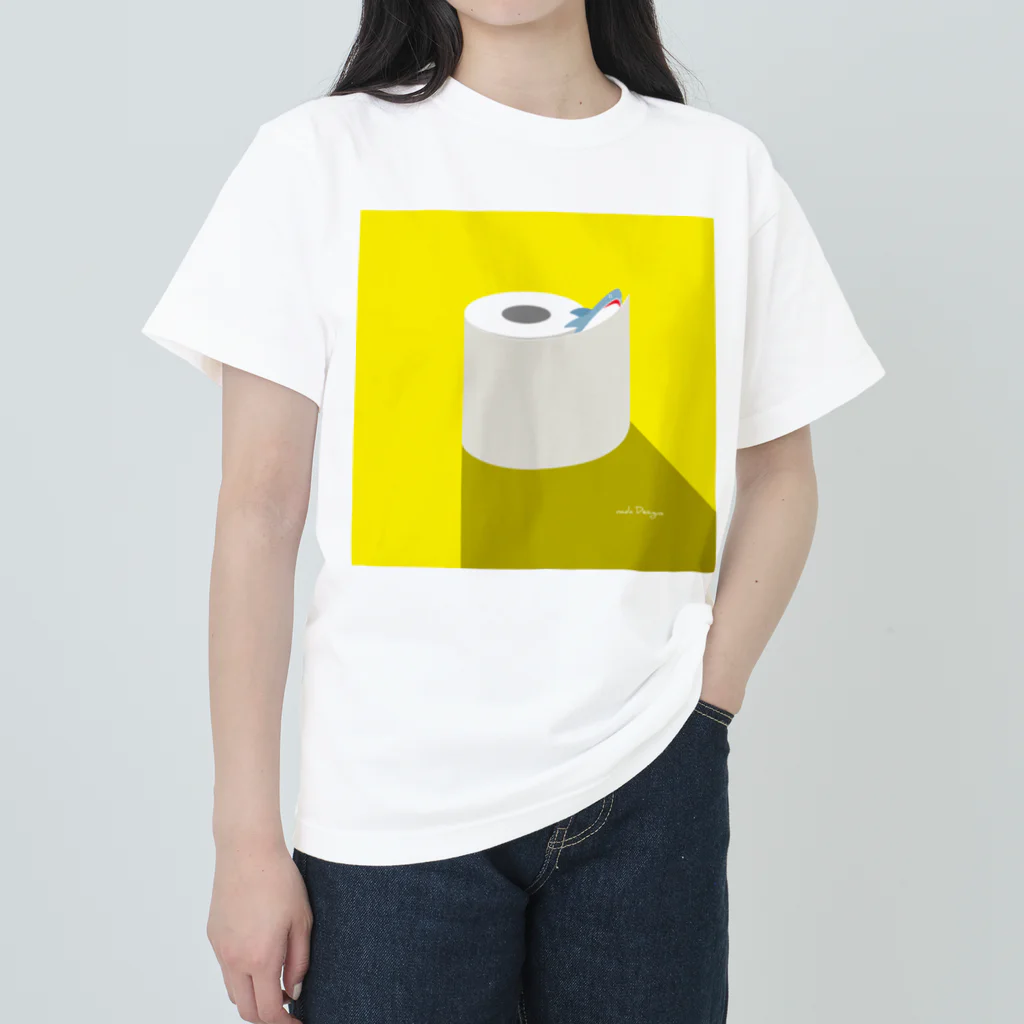 さかたようこ / サメ画家の昼のSAME Paper ヘビーウェイトTシャツ