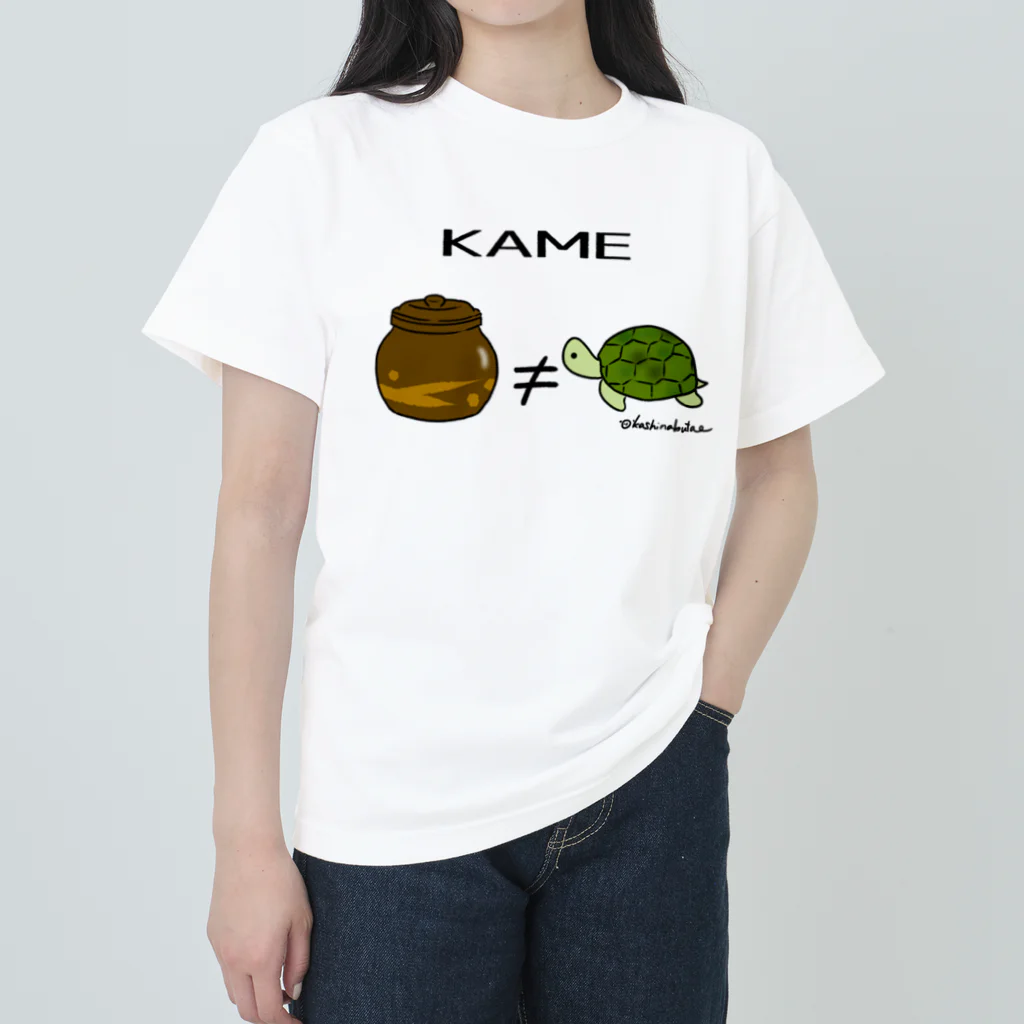 Draw freelyのKAME ヘビーウェイトTシャツ