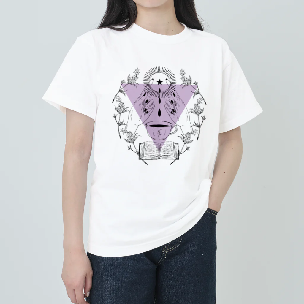 nemunoki paper itemの魔女の庭　魔法の時間 Heavyweight T-Shirt