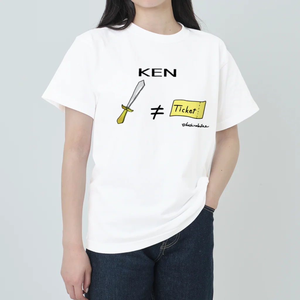 Draw freelyのKEN Heavyweight T-Shirt