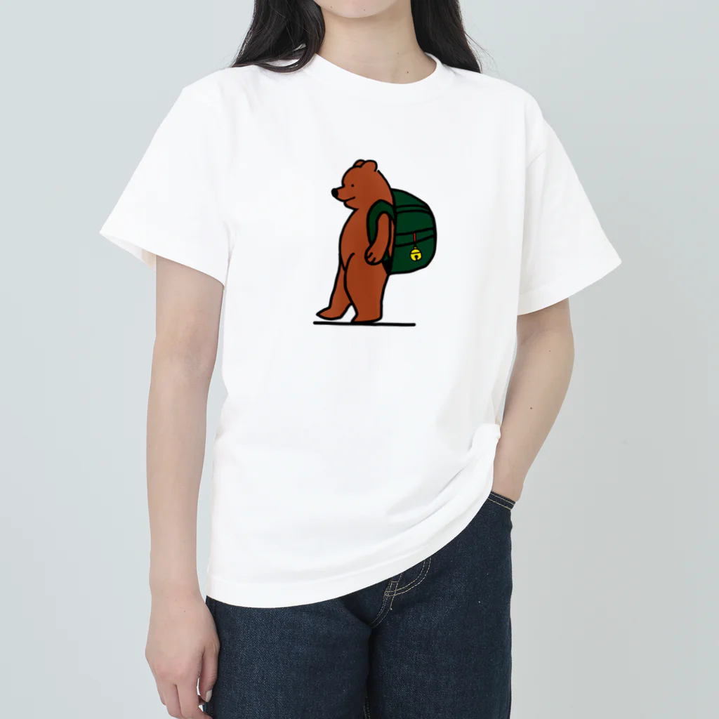 ＋Whimsyのcamp bear ヘビーウェイトTシャツ