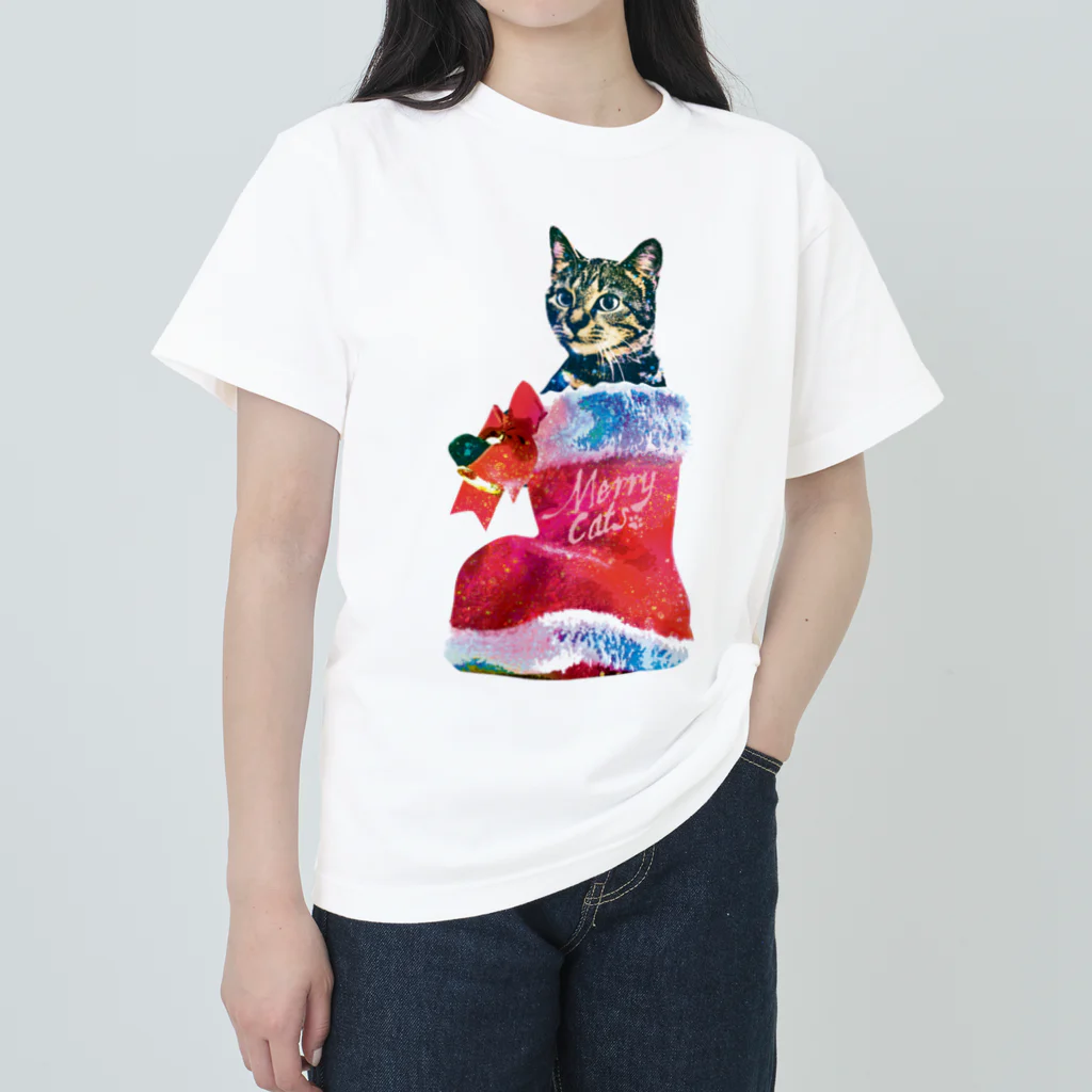 MessagEのMerry Cats Heavyweight T-Shirt