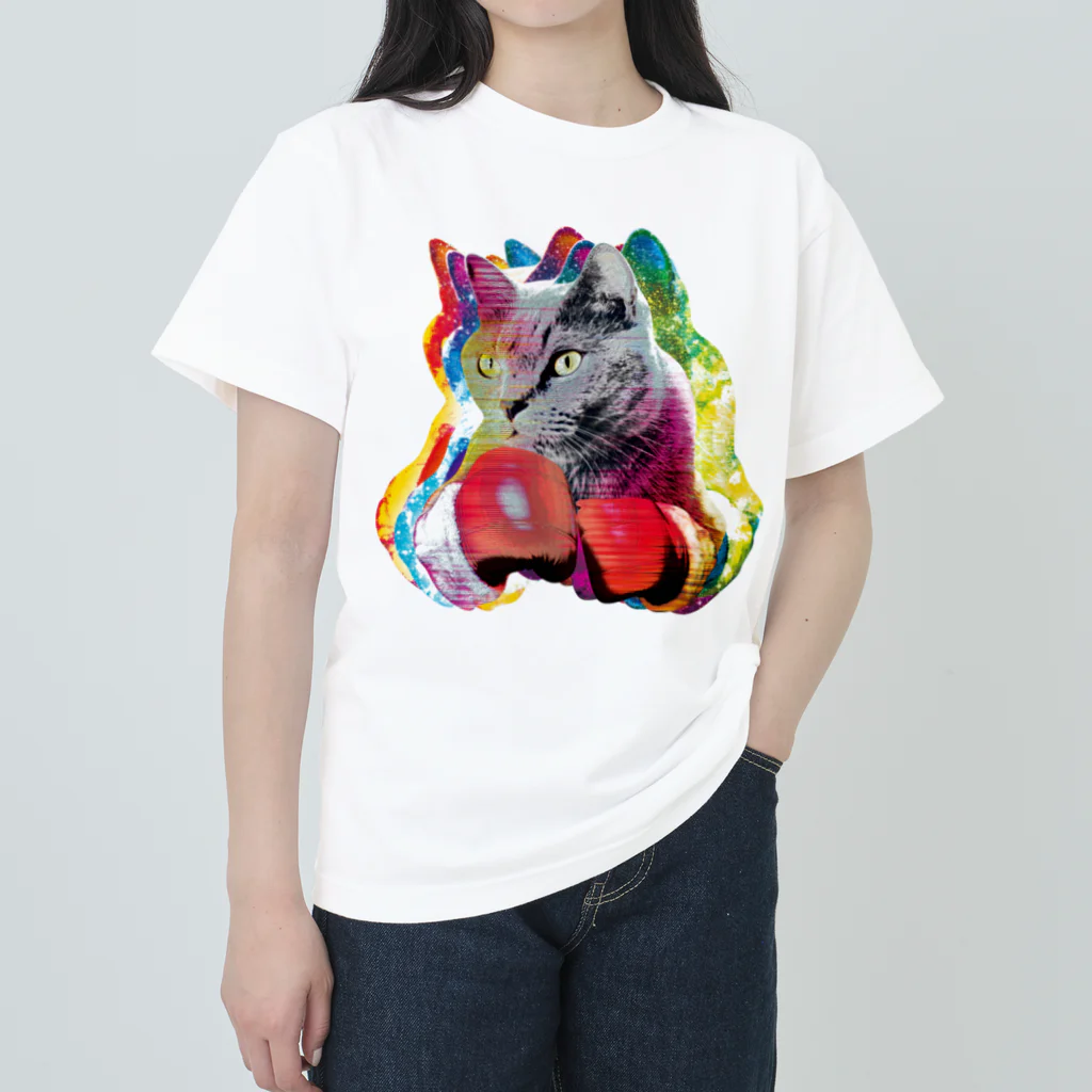 MessagEのBoxer Cats ヘビーウェイトTシャツ