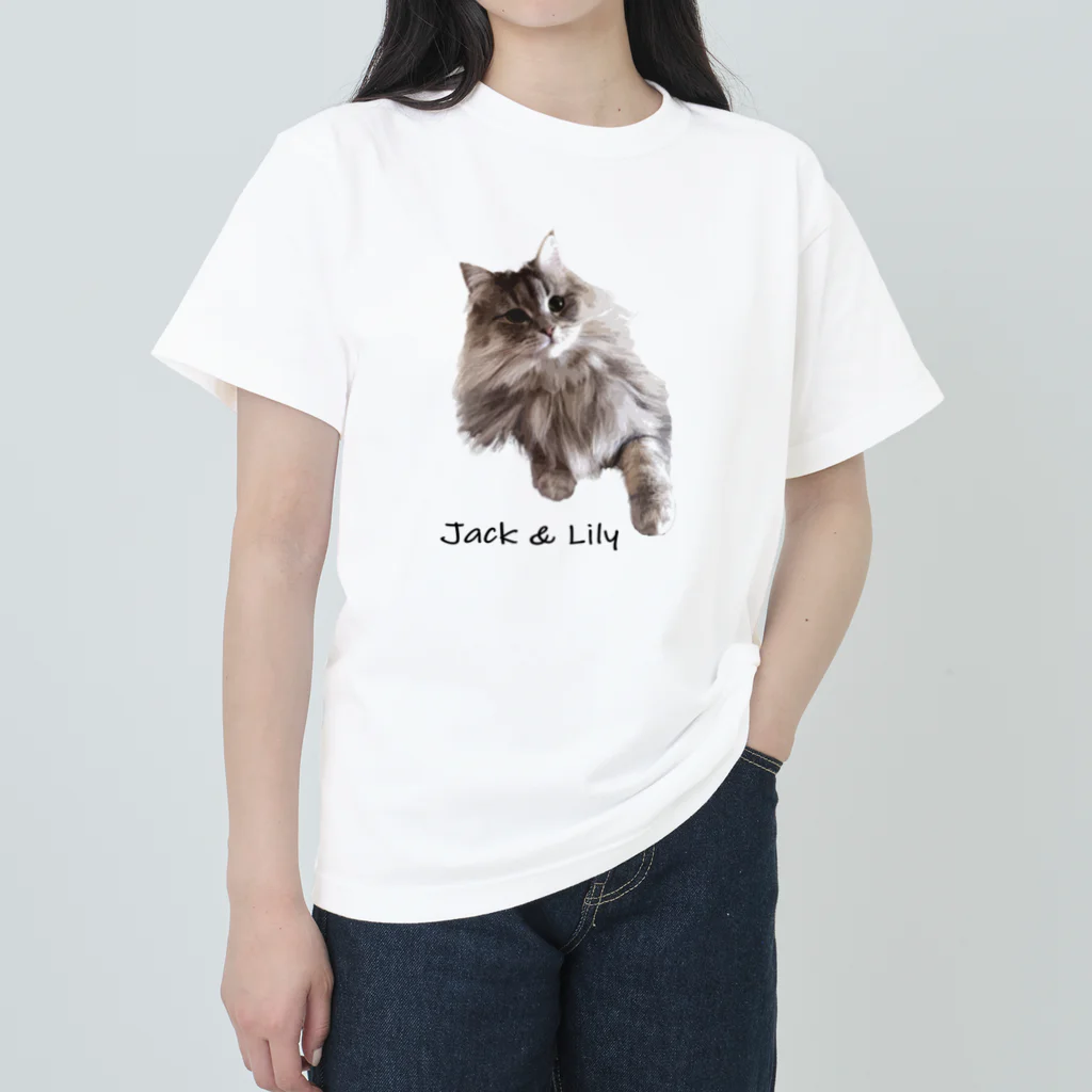 ジャックとりり様のりりも一緒に連れて行って Heavyweight T-Shirt