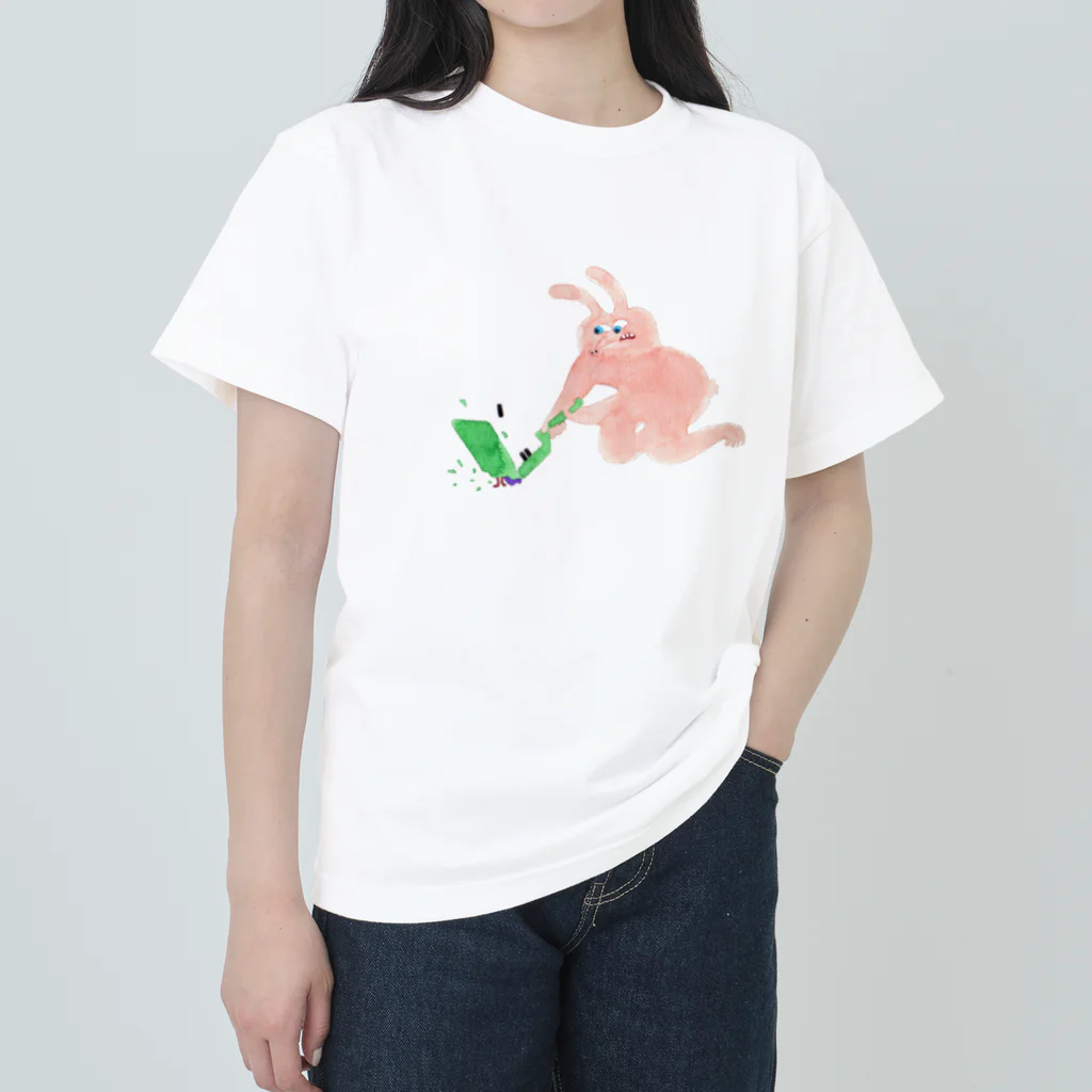 YO UEDAのうまく弾けない ヘビーウェイトTシャツ