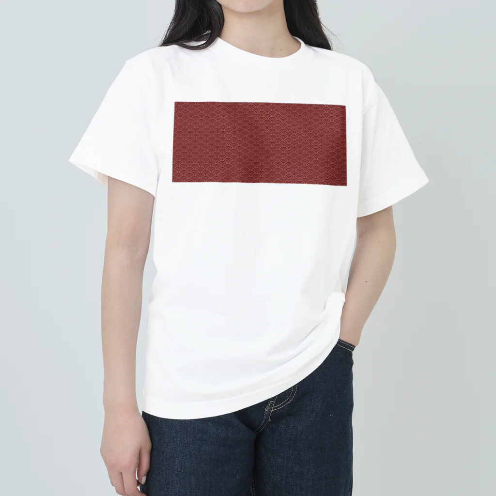 ヨープキャンが気になったの小豆模様 Heavyweight T-Shirt