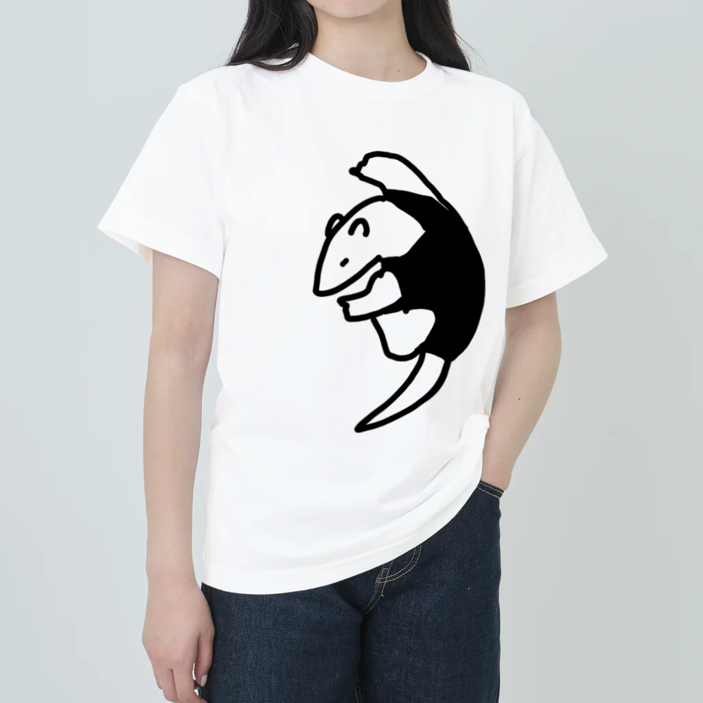 いきものや のの(本館)ののぼるミナミコアリクイ Heavyweight T-Shirt