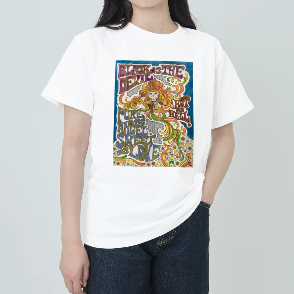 COAL TAR MOONの珈琲雑貨店(2021年/ほさかまき作品) Heavyweight T-Shirt