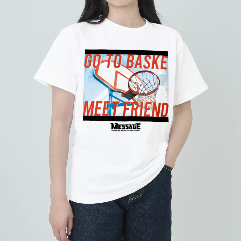 MessagEのBAKSE FRIEND ヘビーウェイトTシャツ