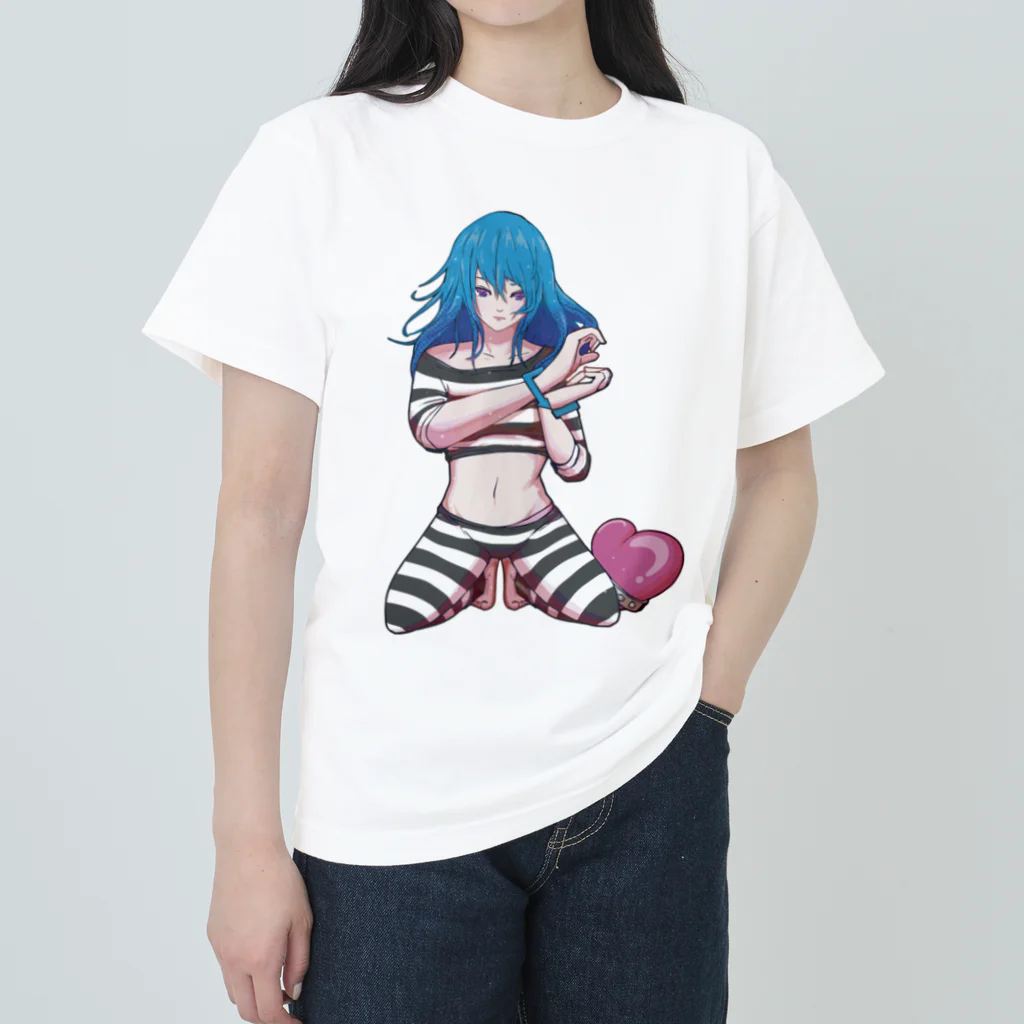 TRAVA design SHOPのSNS依存症（Twitter Ver） ヘビーウェイトTシャツ