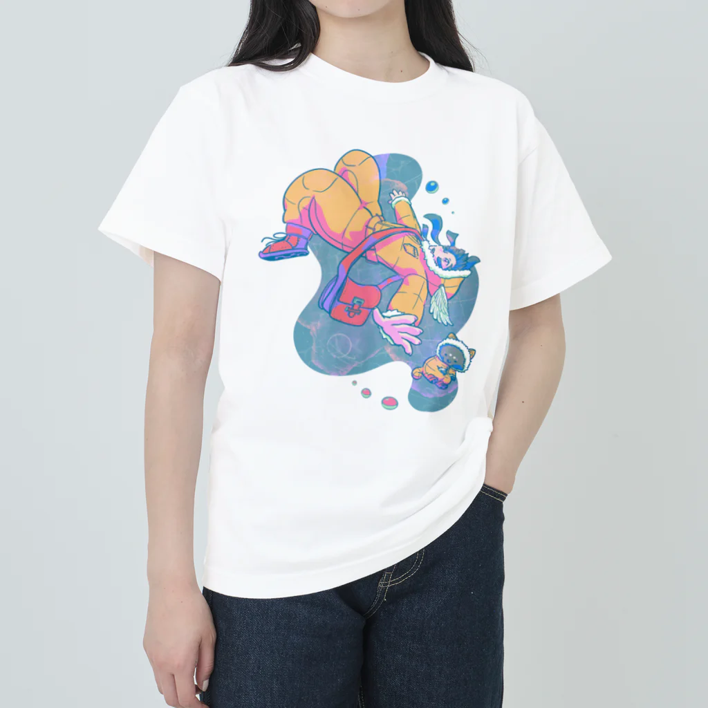 huroshikiのgravity girl ヘビーウェイトTシャツ