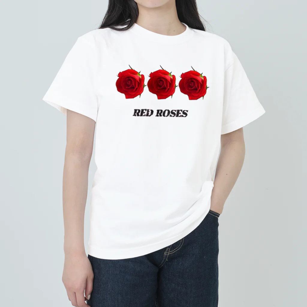 脂身通信Ｚの赤い薔薇_2111 ヘビーウェイトTシャツ