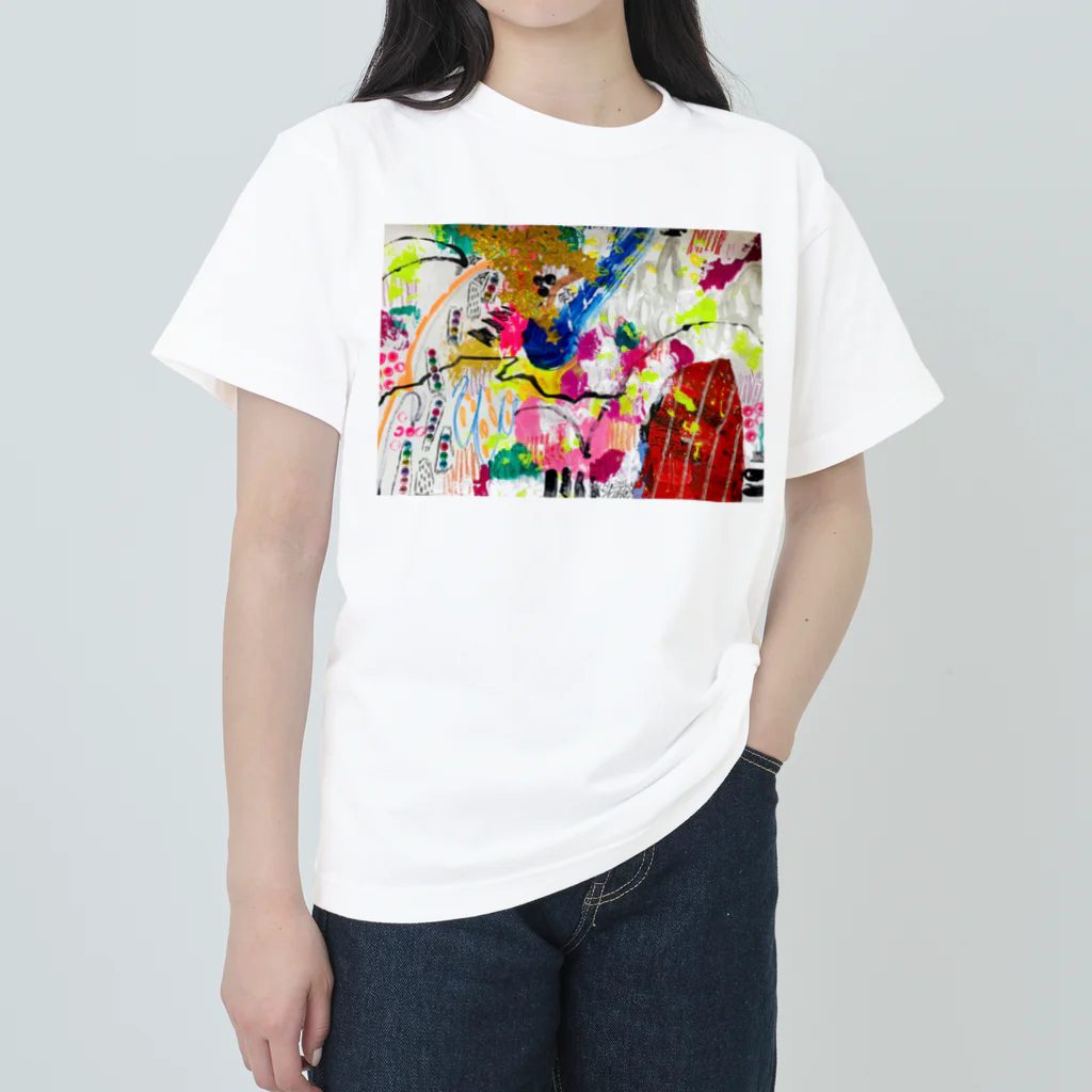 ヒラモトユミエのHope your mind. ヘビーウェイトTシャツ