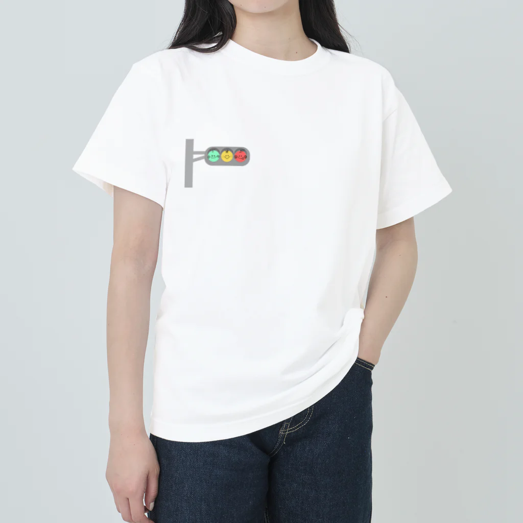 KOYULi shopのフルーツ信号機🚥 ヘビーウェイトTシャツ