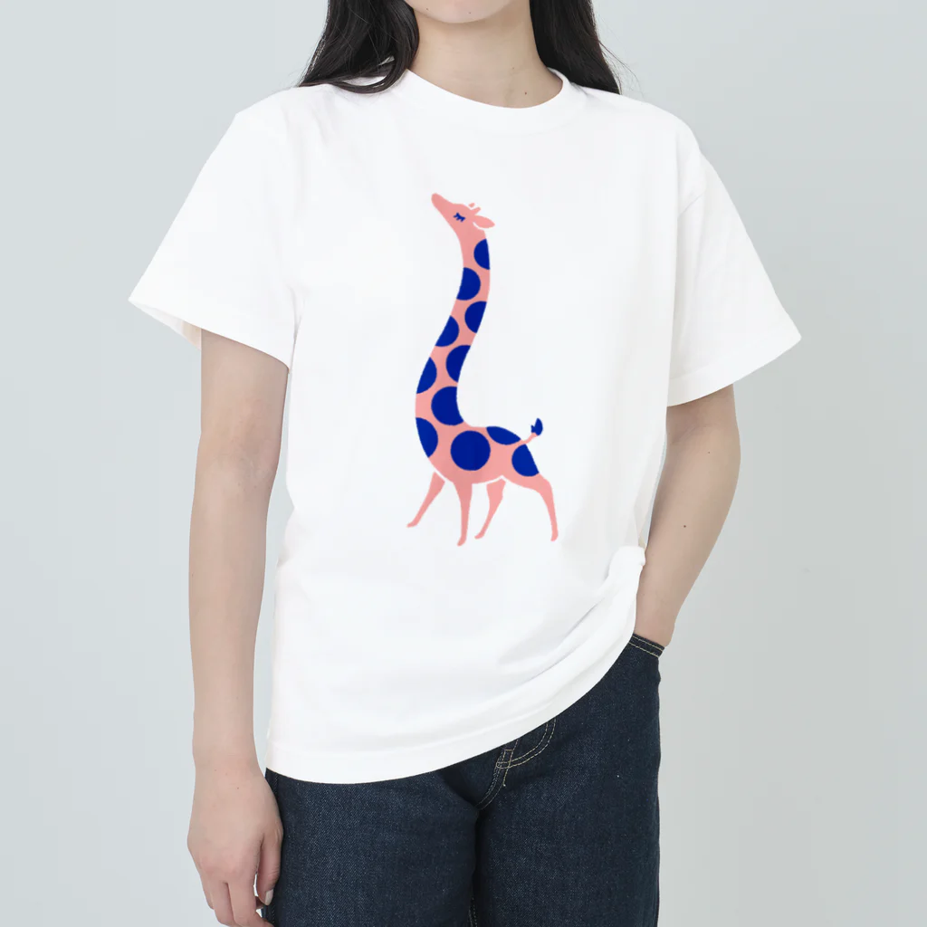 タドリのキリン ヘビーウェイトTシャツ