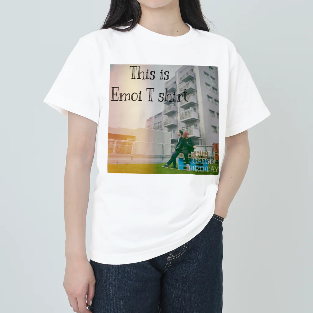 HIDEがんそ生誕SHOPのEmoi T shirt ヘビーウェイトTシャツ