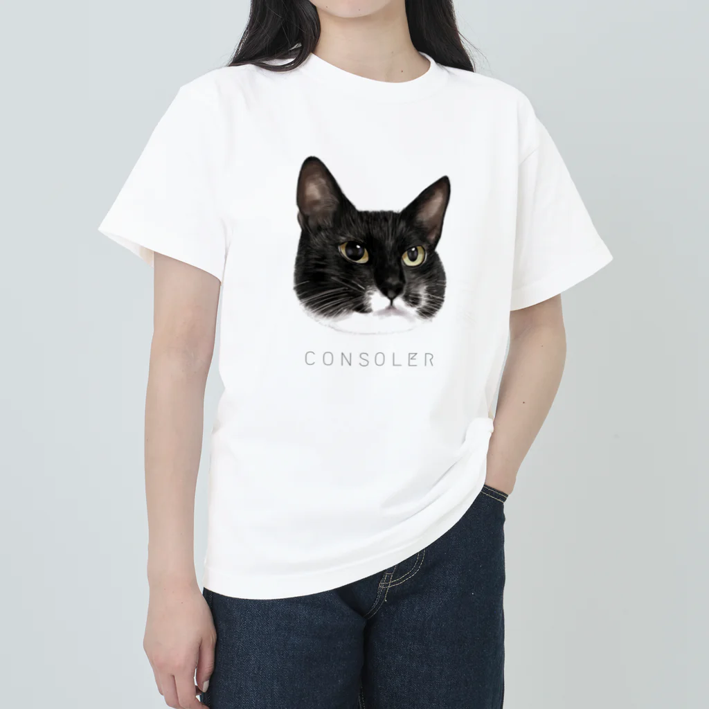 CONSOLER(コンソレ)のCONSOLER 猫 002 Heavyweight T-Shirt