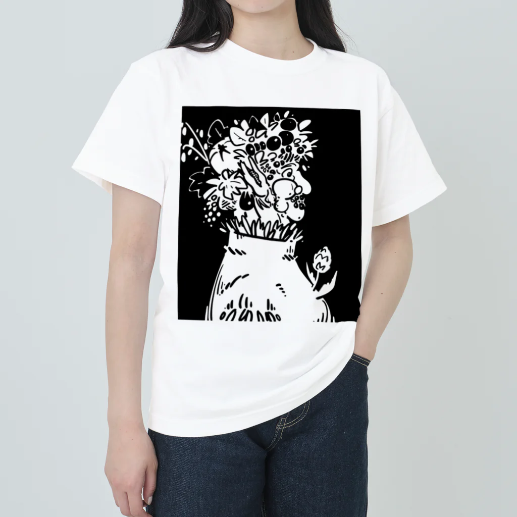 山形屋米店の夏＿ジュゼッペ・アルチンボルド  Heavyweight T-Shirt