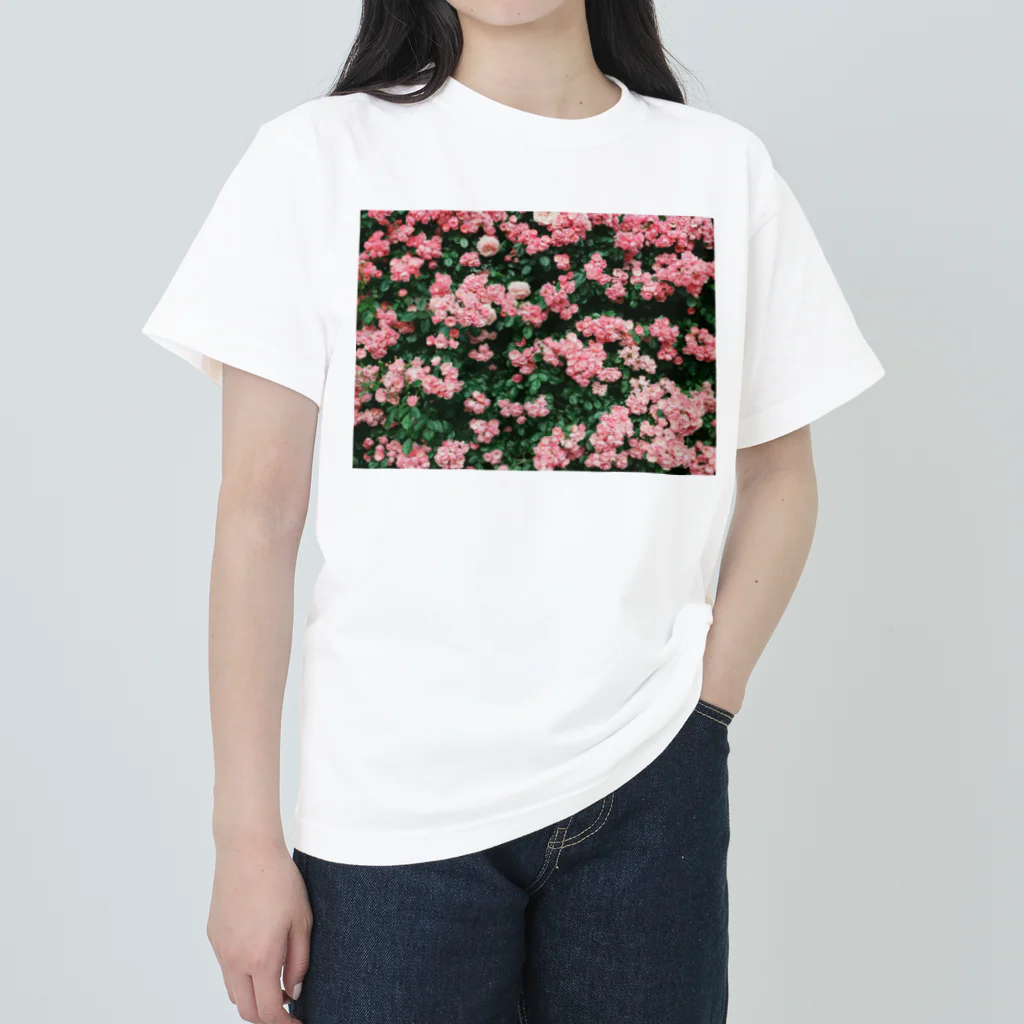 やまてるのROSE WALL ヘビーウェイトTシャツ