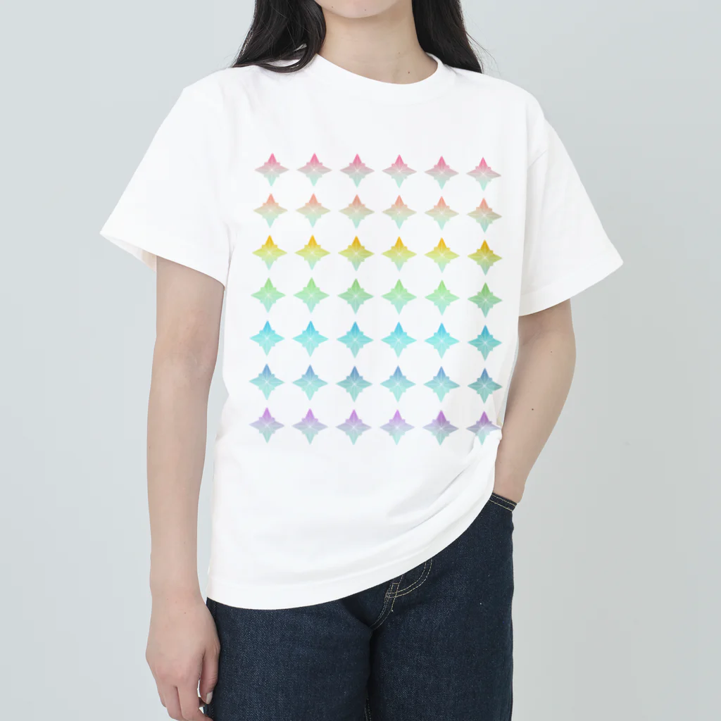 ほうせきやさんのカラフルパターン Heavyweight T-Shirt