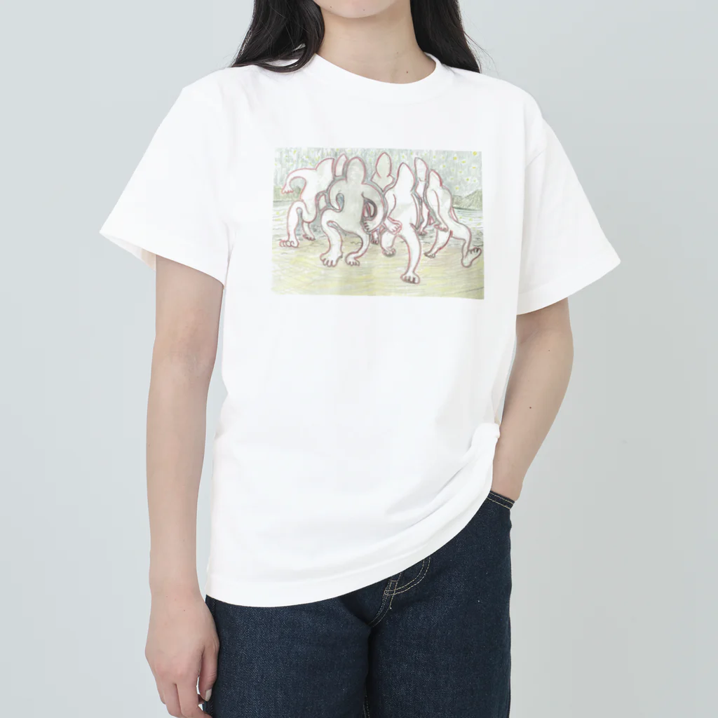 虎濁の上陸幽霊 Heavyweight T-Shirt