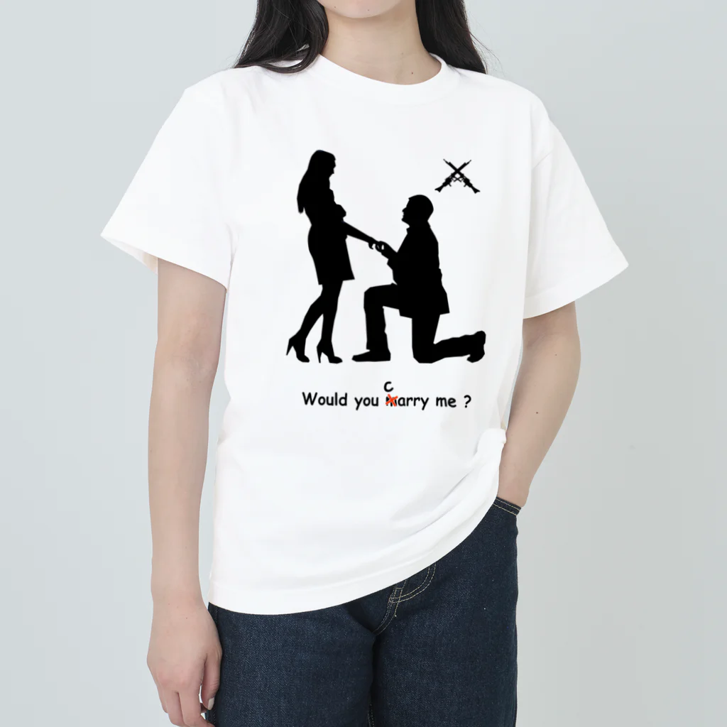 しょーへいっのWould you carry me ? ヘビーウェイトTシャツ