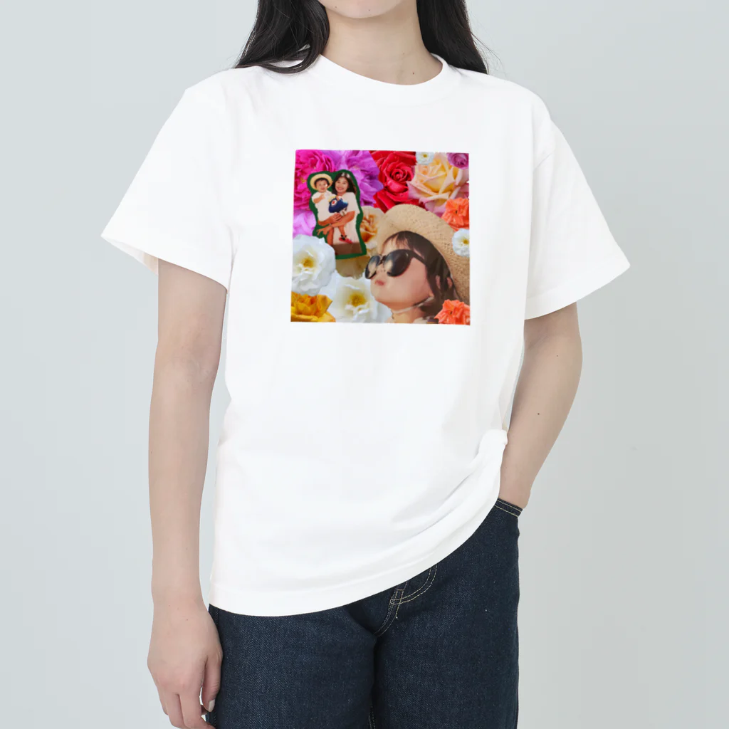 🧡ゆりゆり💚の夢見た薔薇色の日々 ヘビーウェイトTシャツ