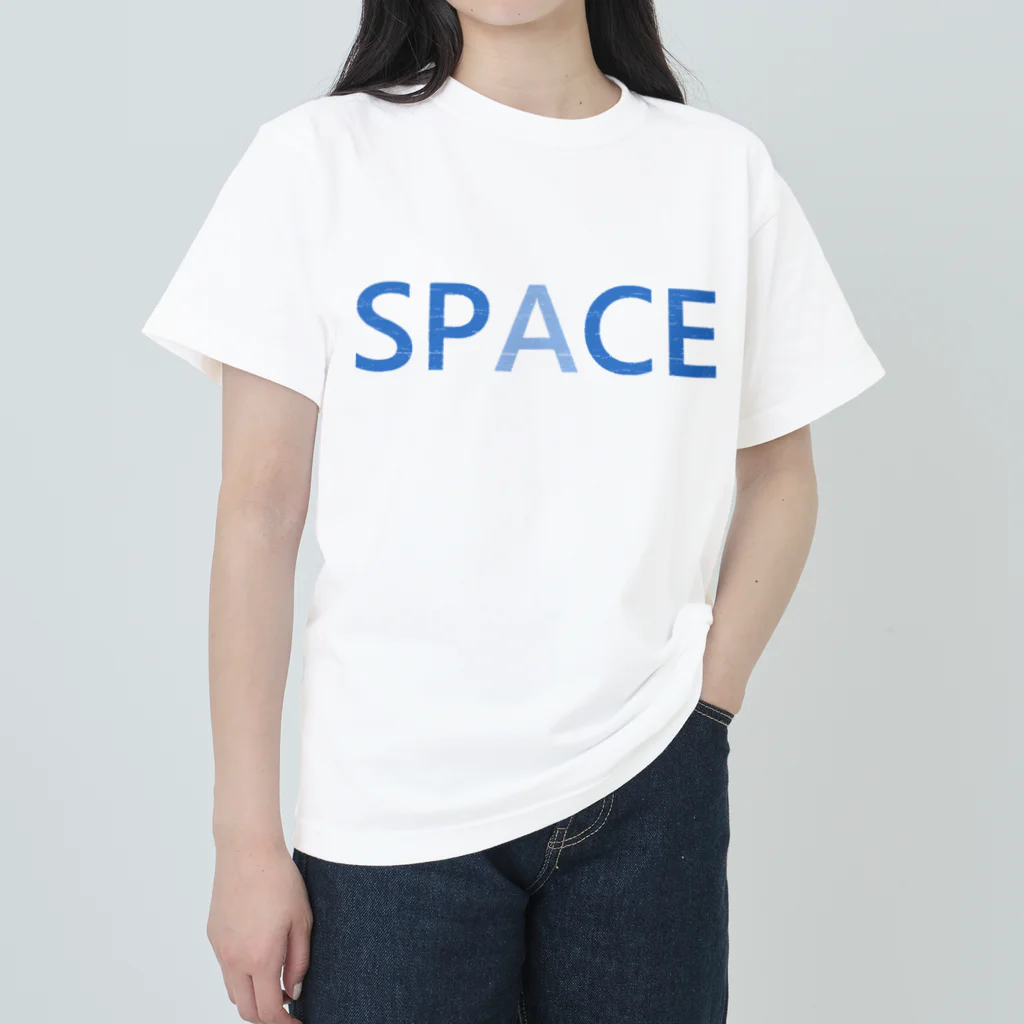 ヤキニクテイショクのシンプル＆スペース Heavyweight T-Shirt