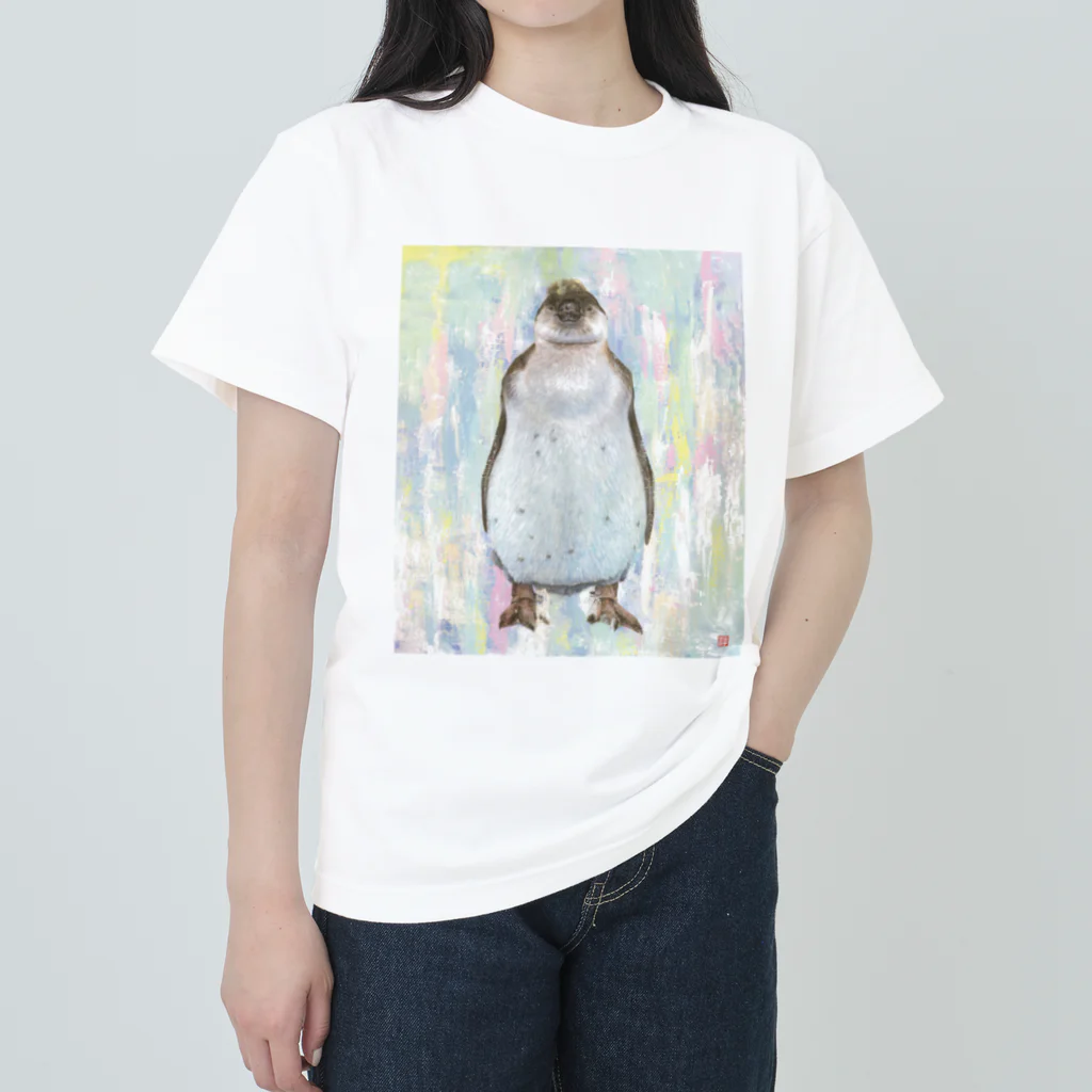 oyabinの工房のpenguin art ヘビーウェイトTシャツ