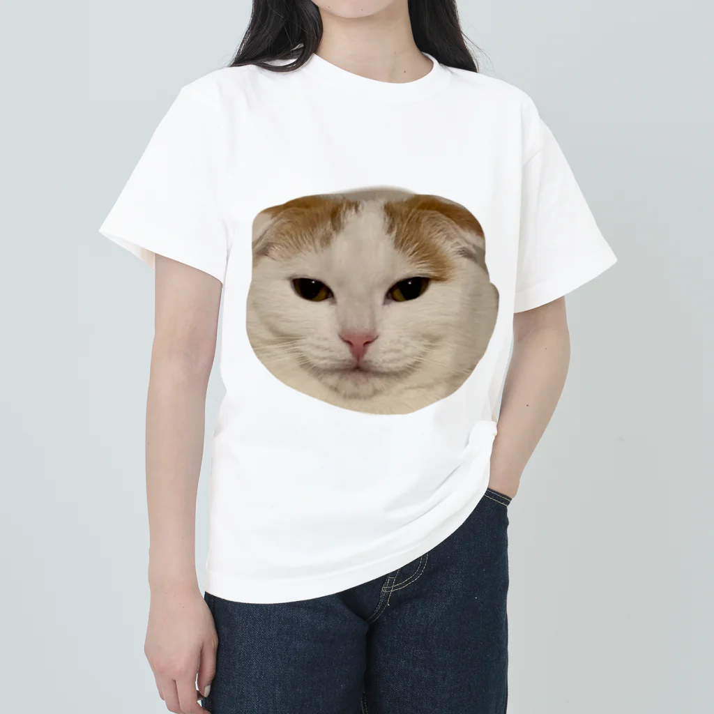 きなこ企画の愛猫きなこのオリジナルグッズ ヘビーウェイトTシャツ