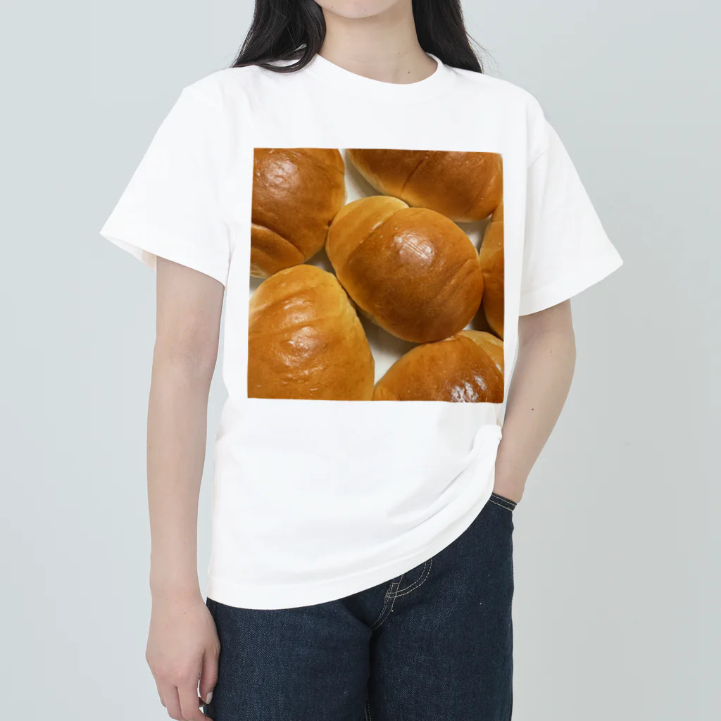 あゆのしおやきのパン(バターロール) ヘビーウェイトTシャツ