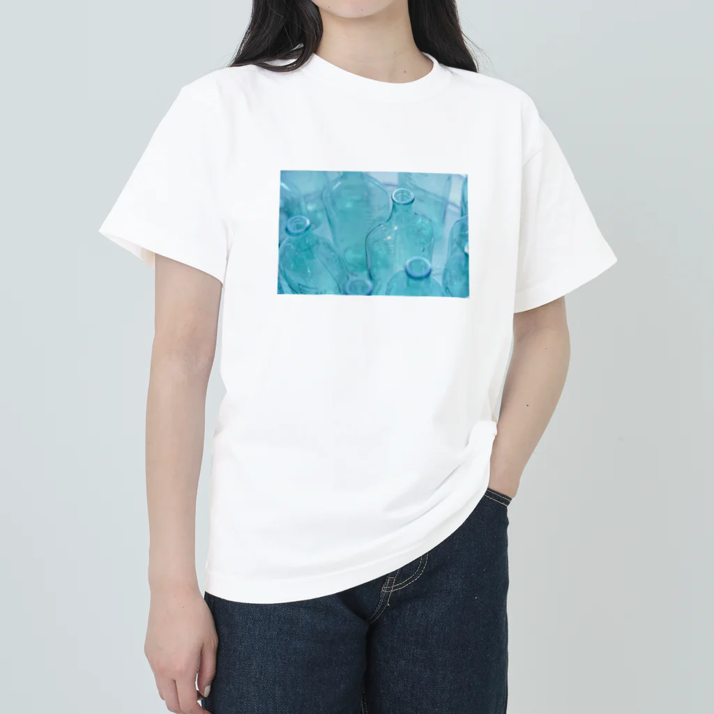 柠檬電影倶楽部のBlue bottles Tシャツ ヘビーウェイトTシャツ