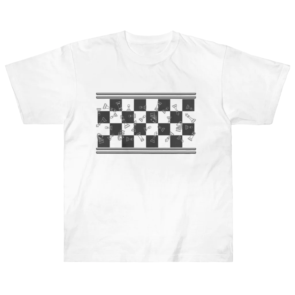 A33のチェス　クリア ヘビーウェイトTシャツ