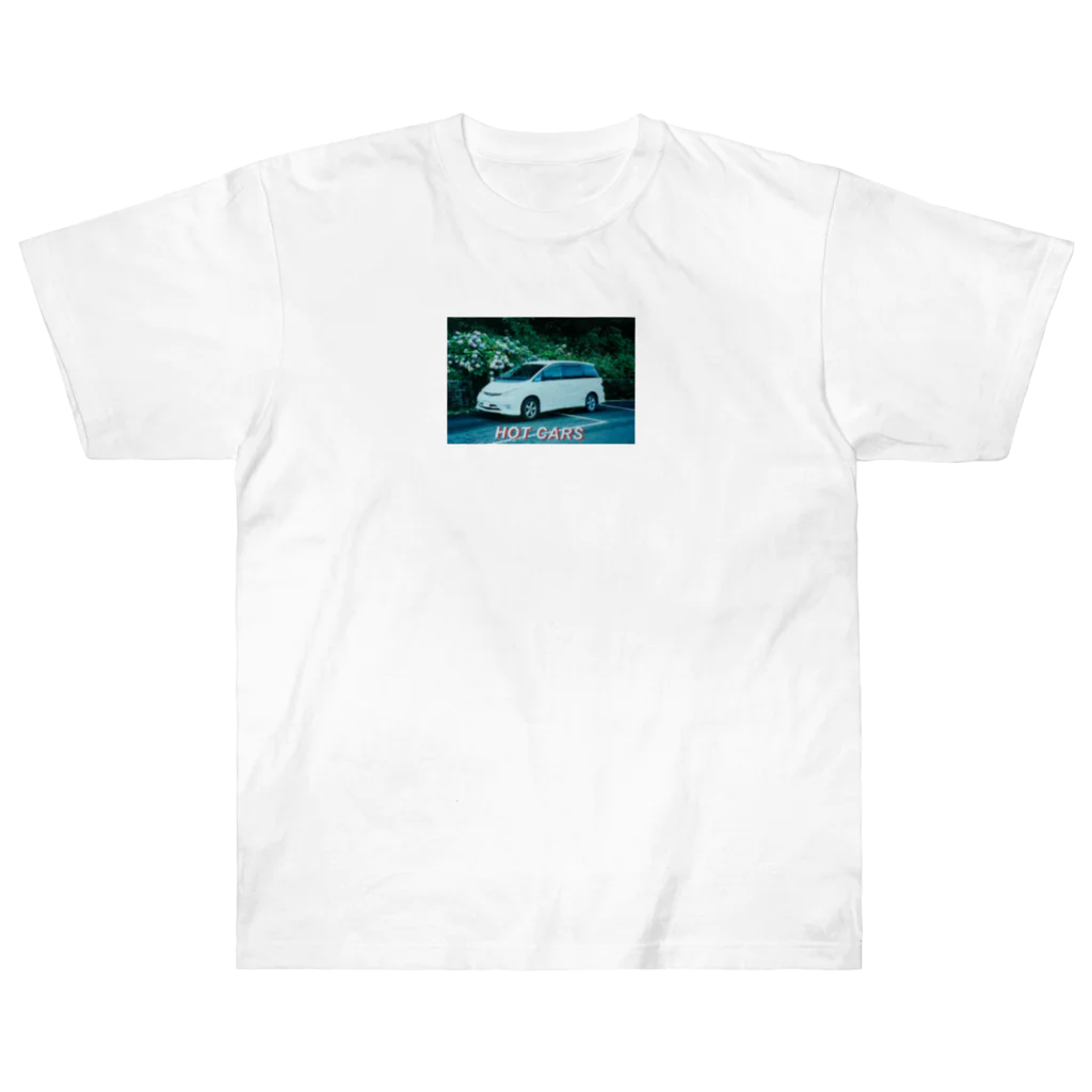 HOT CARS!の「HOT CARS」car number1 ヘビーウェイトTシャツ