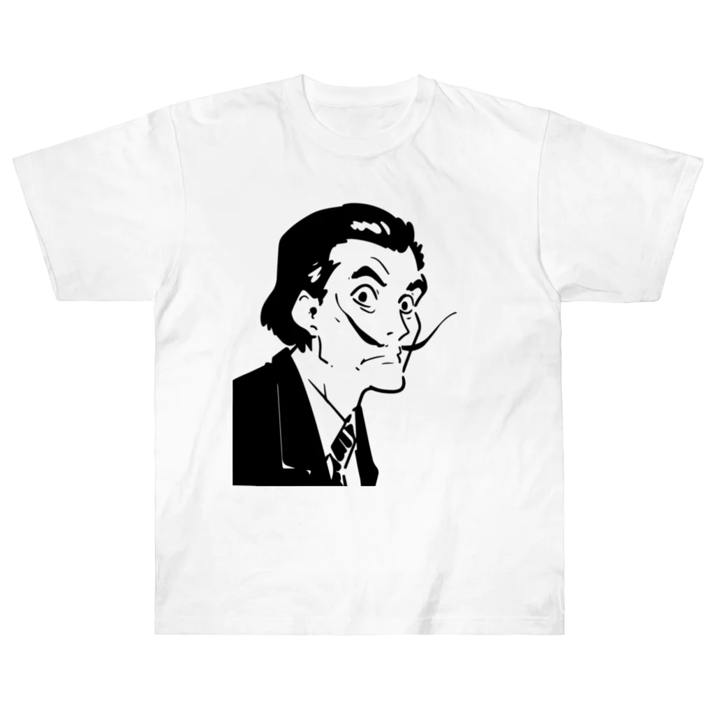 山形屋米店のサルバドール・ダリ(Salvador Dalí) ヘビーウェイトTシャツ