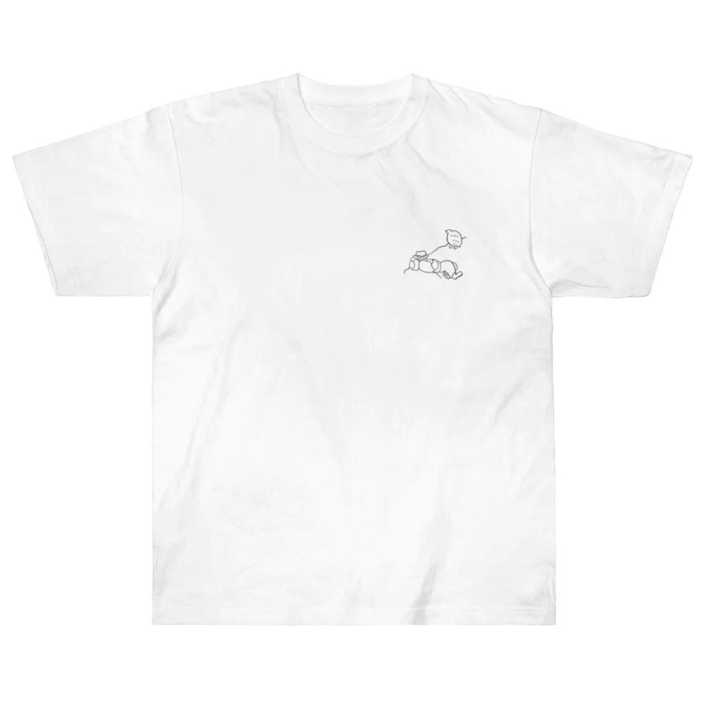 atelier JADOの穂高連峰 Heavyweight T-Shirt