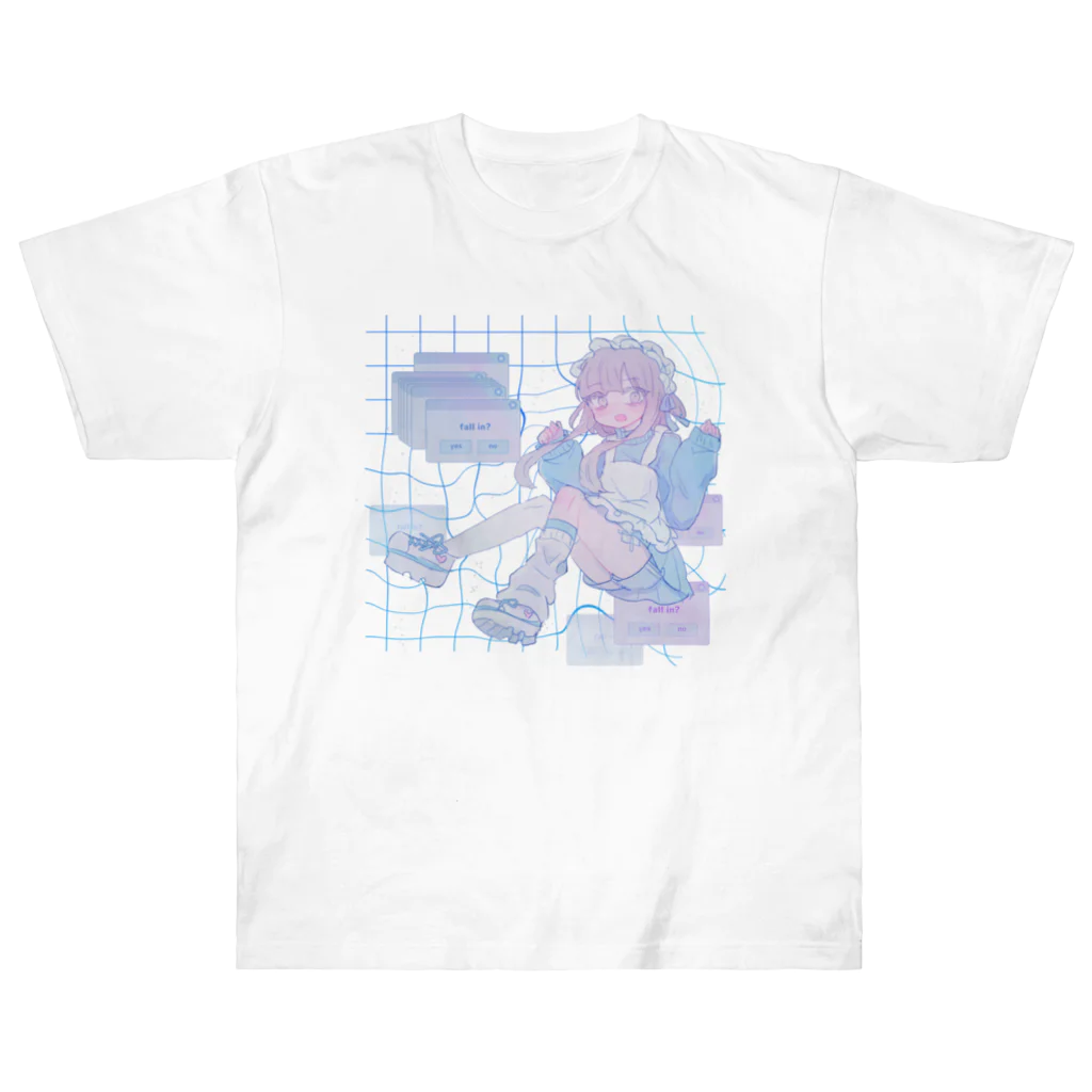 あくむ病院のfall in clear（ゆめかわいいトリップ） Heavyweight T-Shirt