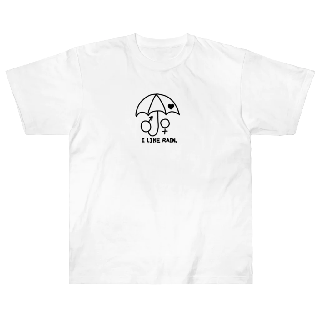 セイのI LIKE RAIN. モノトーン ヘビーウェイトTシャツ