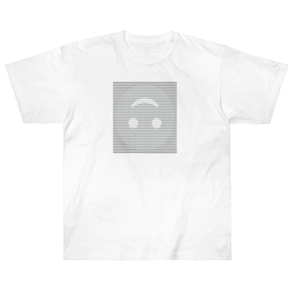 internetのdope ASCII smile #1 ヘビーウェイトTシャツ