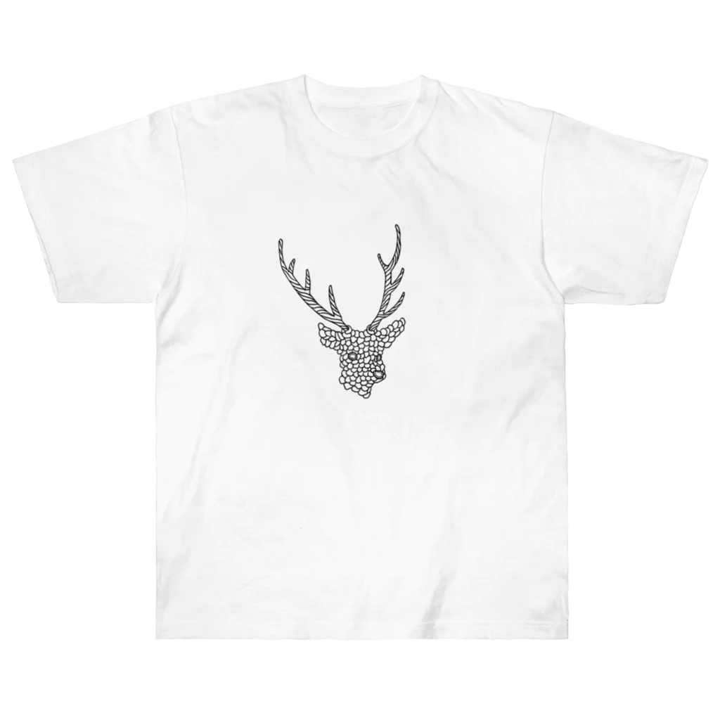 toejanssonのDeeR ヘビーウェイトTシャツ