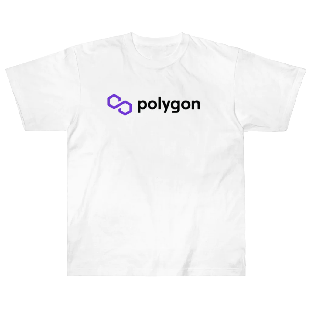 Web3 ShopのPolygon ヘビーウェイトTシャツ