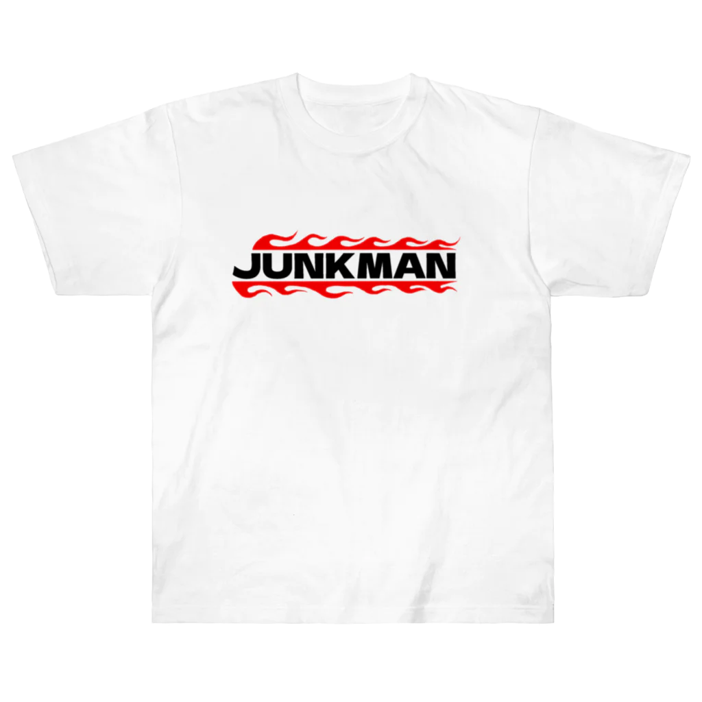 JUNK MANのJUNKMAN flames Heavyweight T-Shirt