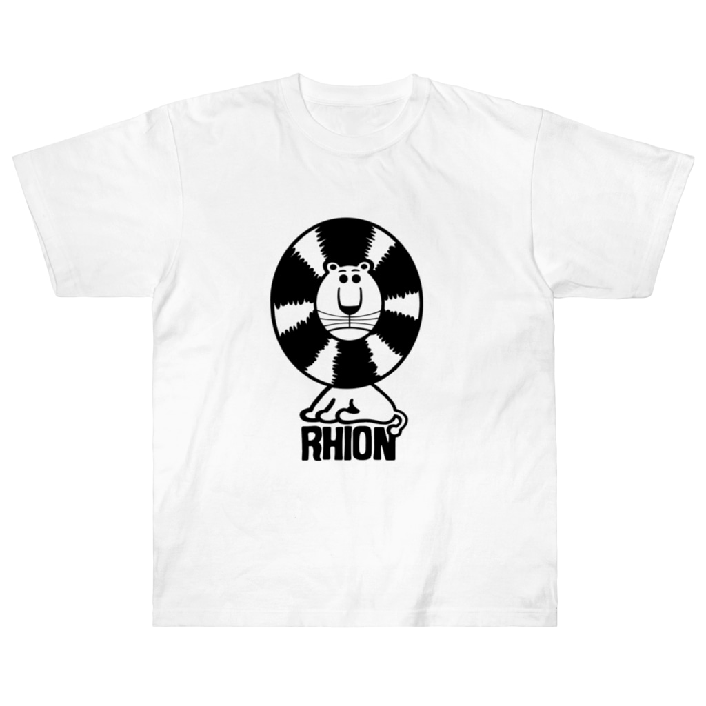 本秀康SUZURIオフィシャルショップ    のRHION RECORDS Heavyweight T-Shirt
