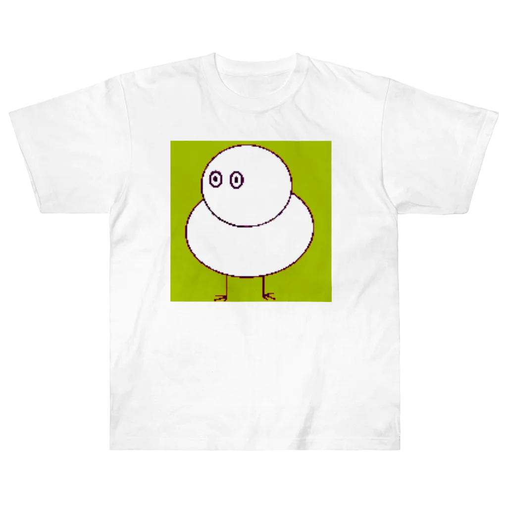 the duckのduck_snowman Heavyweight T-Shirt