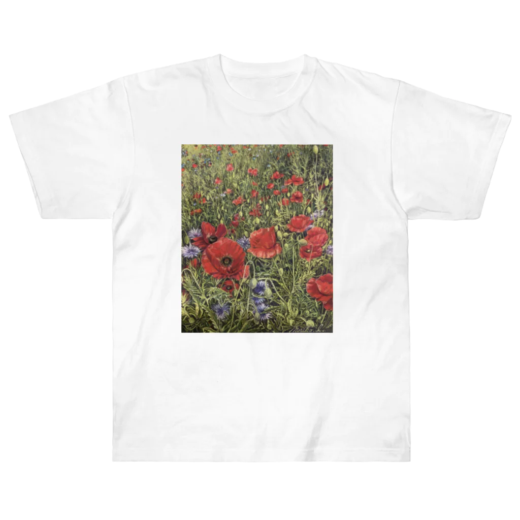 BouqueTのコクリコ Heavyweight T-Shirt