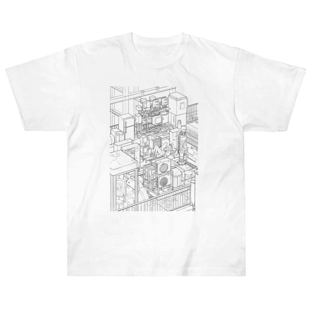 tarou2のRooftop ヘビーウェイトTシャツ